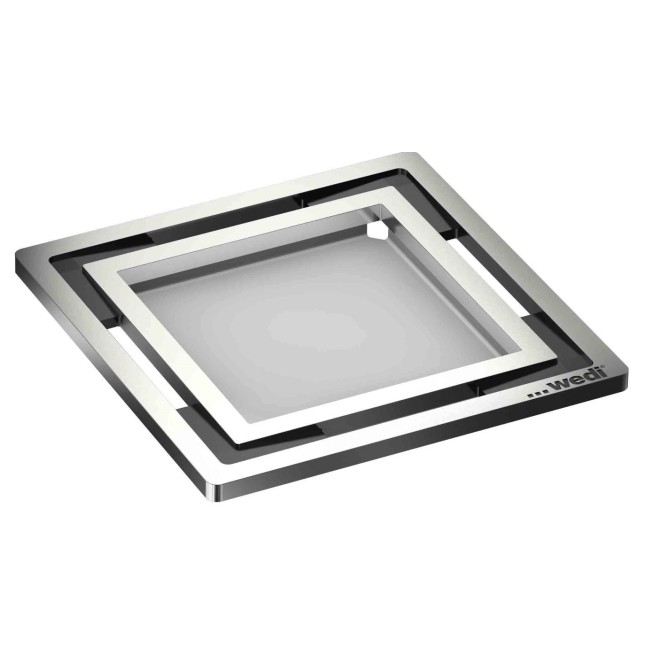 Wedi Fundo Drain Grate 7.1 Square Tileable