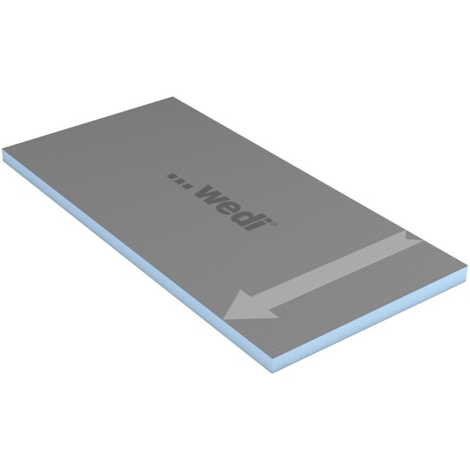 wedi Fundo sloping board for Riolito and Riolito Neo
