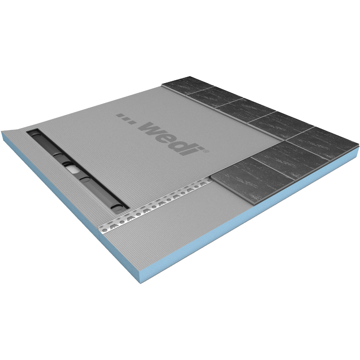 Wedi Fundo Riolito / Rioligno floor slope profile left