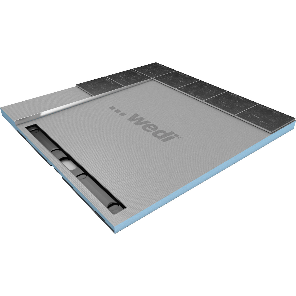 Wedi Fundo Riolito Neo / Plano Linea / Flex floor slope profile right