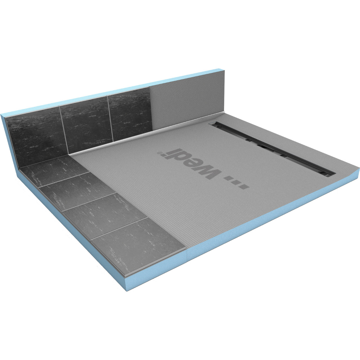 Wedi Fundo Riolito / Rioligno wall slope profile left