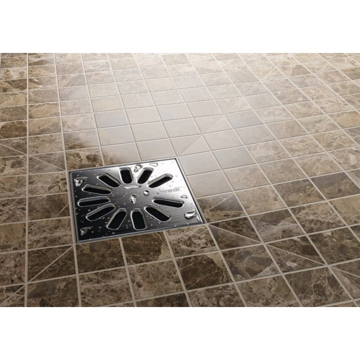 Wedi Fundo Fino Drain Grate 1.1 Square