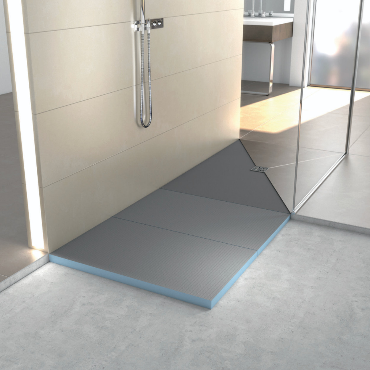 wedi Fundo Primo sloping board