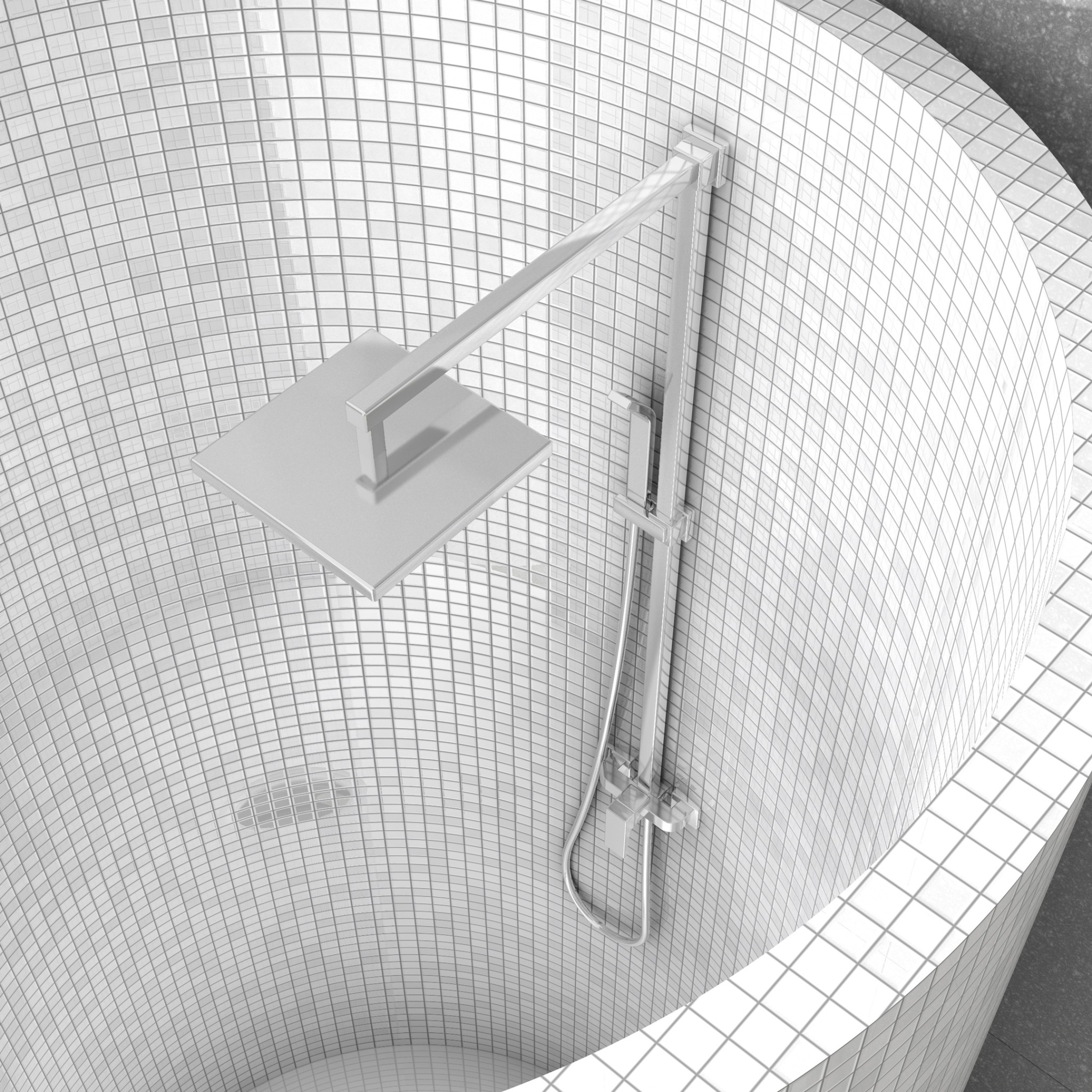 Wedi Fundo Trollo Libero Freestanding Walk-In Shower
