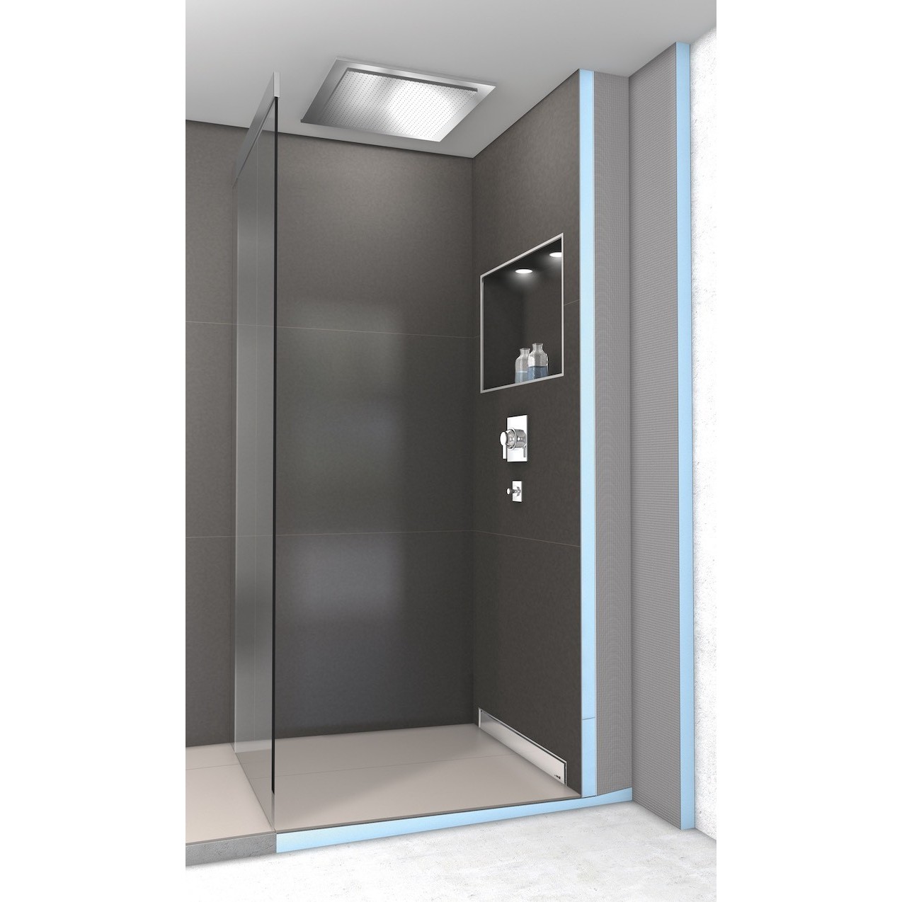 Wedi Fundo Discreto Wall Drain